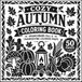 Cozy Autumn Coloring Book: Monochrome Fall & Thanksgiving Coloring Pages for Adults, Teens, and Cozy Season Lovers