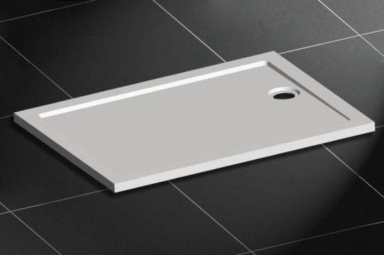 Go by Van Marcke Douchebak Eden Rechthoek 100 x 80 cm - Wit - Acryl