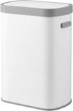 SONGMICS Poubelle à détection – 50 litres – Blanc