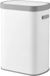 SONGMICS Poubelle à détection – 50 litres – Blanc
