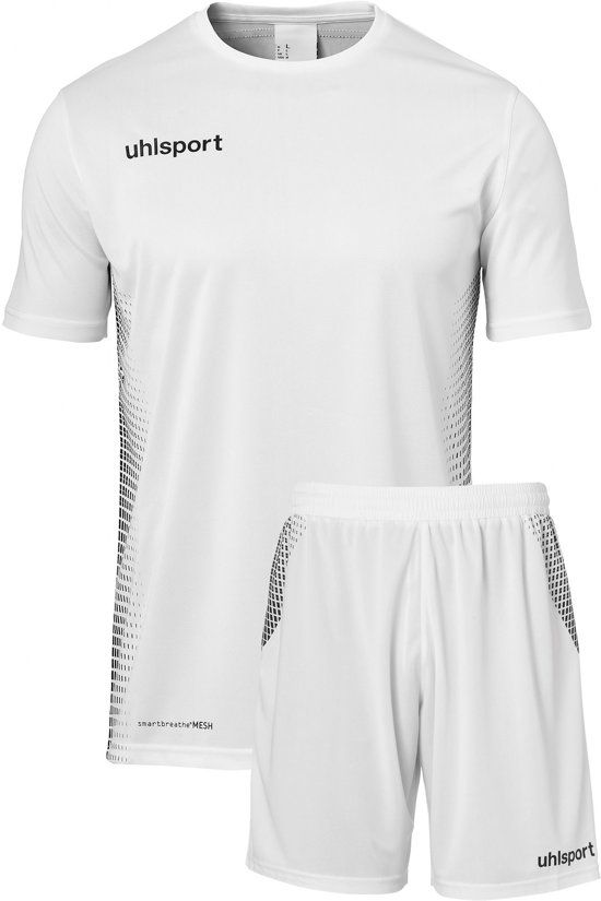 Uhlsport Score Kit SS Sportshirt performance - Maat 116 - Unisex - wit/zwart