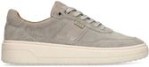 Manfield Heren Grijze Suède Sneakers Maat 42