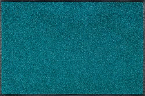 Wash+Dry Peacock Green deurmat 50 x 75 cm