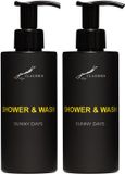 Claudius Cosmetics B.V. Claudius Cosmetics Shower & Wash Sunny Days 300 ml – set van 2 stuks