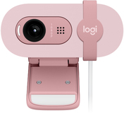 Logitech Brio 100 Webcam - Full HD 1080p - Pink