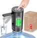 Pompe à eau pour bouteille d'eau 5 Gallon - Électrique - Distributeur d'eau en bouteille rechargeable par USB - Pompe à eau portable pour bouteilles 3-8 - Pour la maison