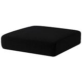 SU SUBRTEX Sofa Seat Kussenhoezen Stretch Beschermende Polyester Stof Slipcovers (1 Zitting, Zwart)