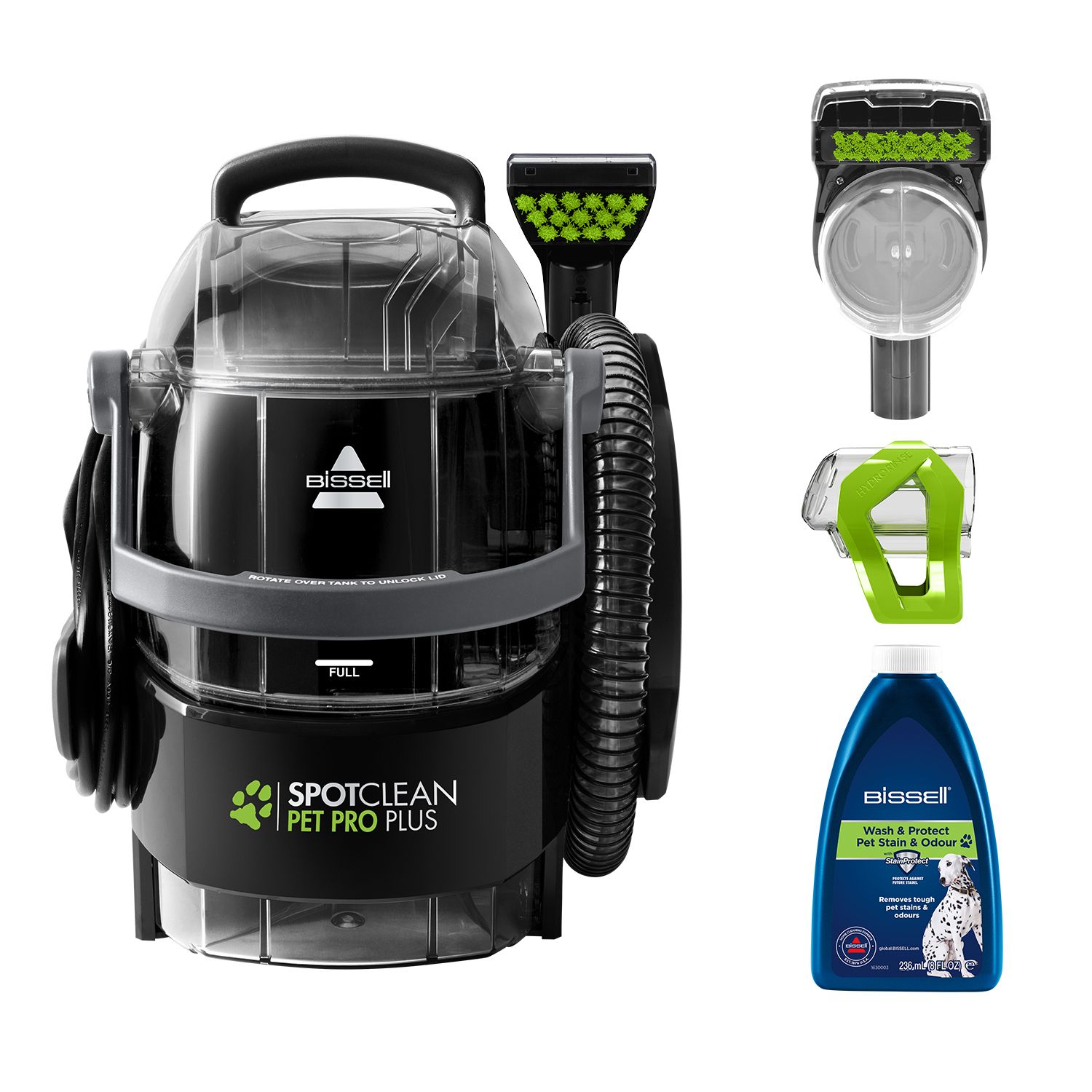 BISSELL SpotClean Pet Pro - Vlekkenreiniger voor dieren - Tapijt, Bekleding & Auto