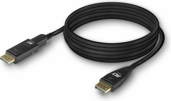 ACT DisplayPort 1.4 Glasvezel kabel – 8K@60Hz – Active Optical Cable (AOC) – 25 meter