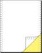 Sigel 33242 Papier voor inkjetprinter A4 Wit, Geel 1000 vel