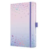 SIGEL Weekagenda Beauty A5 2027 Butterfly Confetti Candy Hardcover