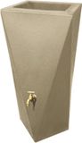 Prestige Water Regenton Manhattan Twist Zandkleur 250L incl. Messing Kraantje
