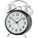 Seiko Clock wekker zwart metallic