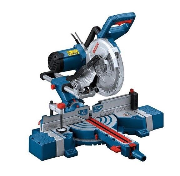 Bosch Blauw GCM 254 D Professional Afkort- en Verstekzaag 254 mm - 0601B53000