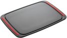 Brund Easy Cut Snijplank 41x30x0.8 cm Zwart/Rood