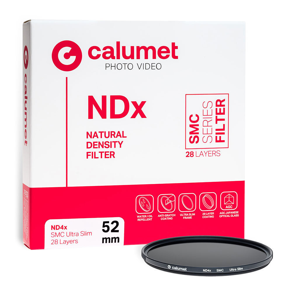 Calumet Calumet SMC Ultra Slim 28 Layers ND4x Filter 52mm