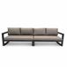 Vita Grosso banquette 4 places anthracite