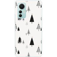 Xiaomi Mi 12 Lite Beschermende Siliconen Case - Elegante Dennenboom
