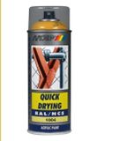 Motip Industrial Acryllak Hoogglans RAL 1004 Goudgeel - 400 ml