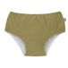 LÄSSIG Baby kinderen zwemluier badluier met drukknopen/snap Swim Diaper Moss, 03-06 maanden, maat: 62/68, groen