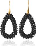 Cilla Jewels Druppel oorbellen Stardust Black