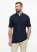 s.Oliver - Hommes - Polo structuré avec poignets - Bleu marine - Coton - Taille XL