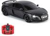 CMJ RC Cars AUDI R8 GT - RC Afstandbestuurbare Auto - 1:24 - Mat Zwart