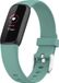By Qubix Qubix - Compatible Fitbit Luxe Sportbandje - Maat Large - Groen
