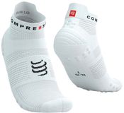 Compressport Pro Racing Socks v4.0 Run Low Unisex White/Black