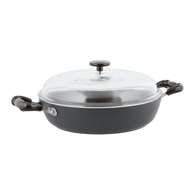 Sambonet 1965 Vintage Quarzo Nero - Pan - 28 cm - Zwart