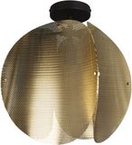 Osram DECOR Gevouwen Globe Plafondlamp E27, 380mm, Goud, Staal