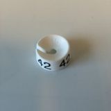KlikA MB wit/zwart 42 voor op kledinghanger