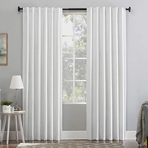 Sun Zero Hampshire Velvet Blackout Curtain Panel - 127 x 274 cm - Pearl