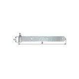 Alberts 845940 Ladenband | in verschillende uitvoeringen | roestvrij staal | rol Ø16 mm | afmeting 800 x 45 mm | set van 4