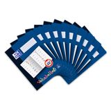 Oxford 100057955 woordenschrift met leersysteem 10-pack formaat A4 16 vellen liniëring 4V basisschool voor 4e klas