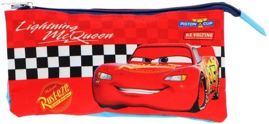 Disney Cars Etui Meerkleurig Polyester Soft case Rechthoek Kinderen