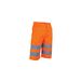LMA Workwear 6071 PHARE effen HS Bermudashorts, maat 58, neon oranje