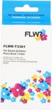 FLWR Epson 33XL (T3361) foto zwart (Huismerk (compatible))