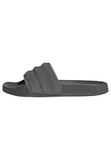 adidas uniseks-volwassene Adilette Noshower Slides Sandal, Grey Five/Grey Five/Grey Five, 38 EU
