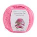 Utopia Crafts Amigurumi Katoenen DK-garen om te haken en te breien, 50% katoen, 50% gemengd acryl, 50 g (1, medium roze)
