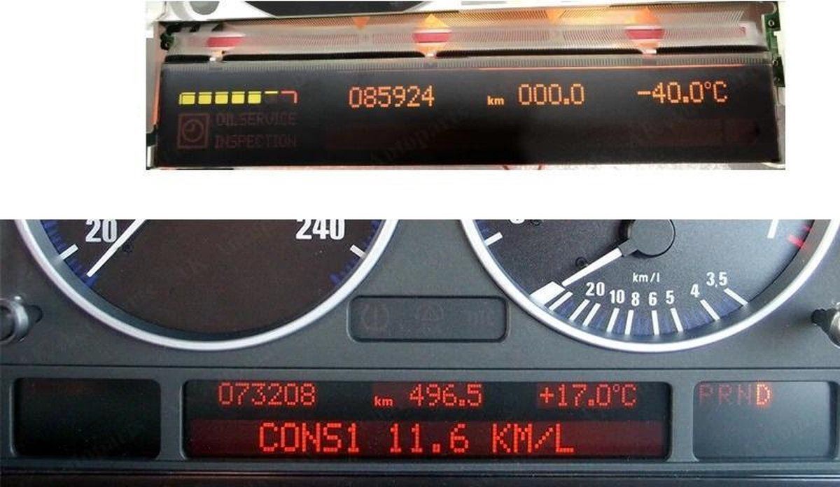 No Name Panda No Name LCD Pixel Reparatie Bmw E38 E39 E53 X5 7 serie 5 serie Repair Kit Dashboard Instrumentenpaneel Scherm 277278