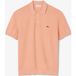 Lacoste poloshirt korte mouw oranje