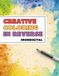 Creative Coloring in Reverse: Where Color Comes First and Lines Follow