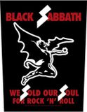 Black Sabbath - We Sold Our Souls Rugpatch - Zwart