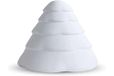Cooee Design Kerstboom, kerstdecoratie, wit, Ø: 17 H: 20 cm