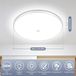 Spots encastrables avec capteur radar - Lampe encastrable LED 24W - Détecteur de mouvement - Lot de 5 - Acrylique et fer - 220V - Non dimmable