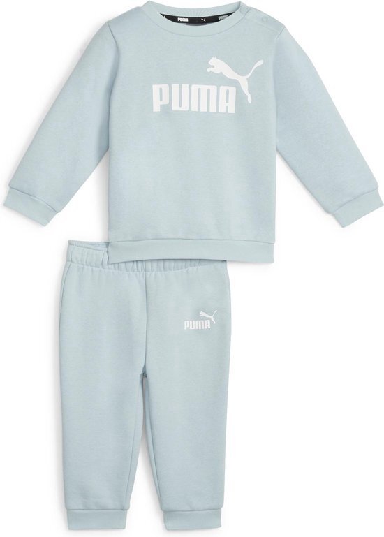 PUMA Minicats ESS Crew Jogger FL Unisex Broek - Turquoise Surf