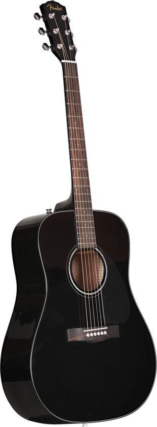 FENDER CD-60 V3 - Acoustic Guitar - Black - Dreadnought - 6-String - 4/4