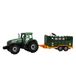 LE MONDE DE LA FERME - Tractor met Aanhangwagen en Dier - Boerderij - 027015-1/30