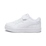 PUMA Caven 2.0 AC+ PS Sportschoenen, uniseks, voor volwassenen, Puma meerkleurig (White PUMA Zilver PUMA Black), 32.5 EU